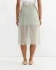 Organza Wrap Skirt in Light Green sold by Mohawk General Store