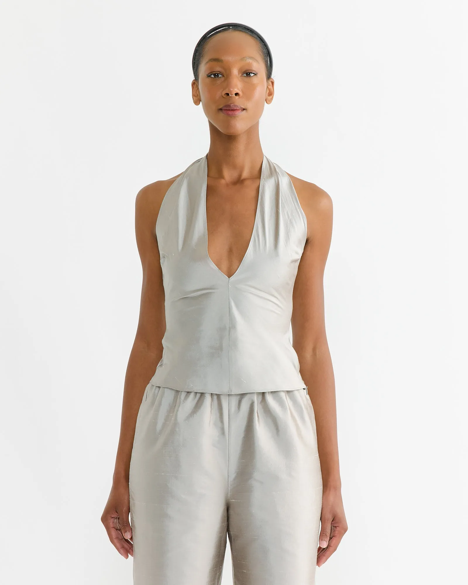 Zola Top in Silver sold by Mohawk General Store