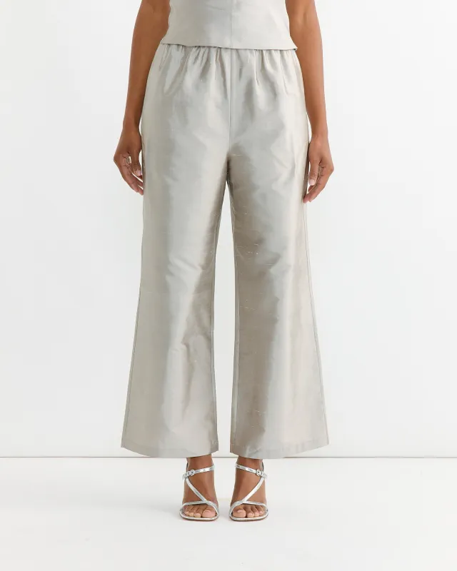 Lara Trouser in Silver sold by Mohawk General Store