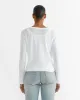 Rei Long Sleeve T-Shirt in White sold by Mohawk General Store