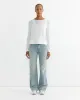 Rei Long Sleeve T-Shirt in White sold by Mohawk General Store