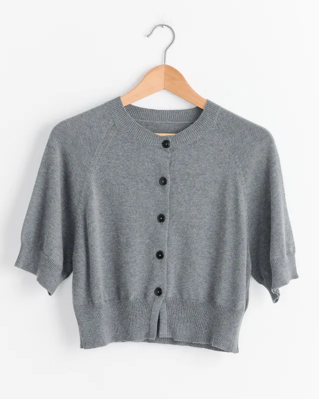 Cotton & Cashmere Top in Grey sold by Mohawk General Store