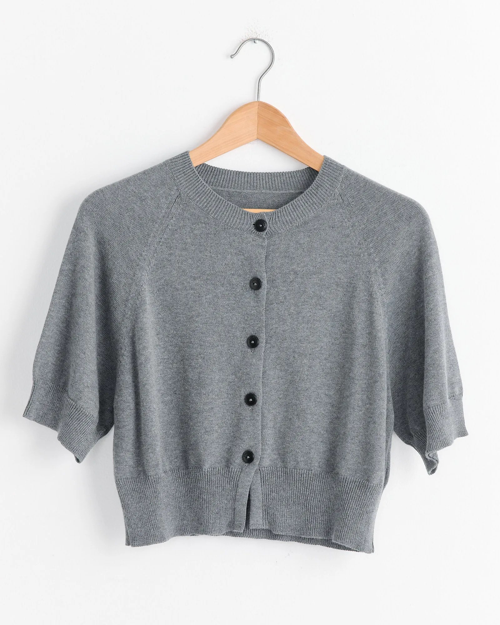 Cotton & Cashmere Top in Grey sold by Mohawk General Store