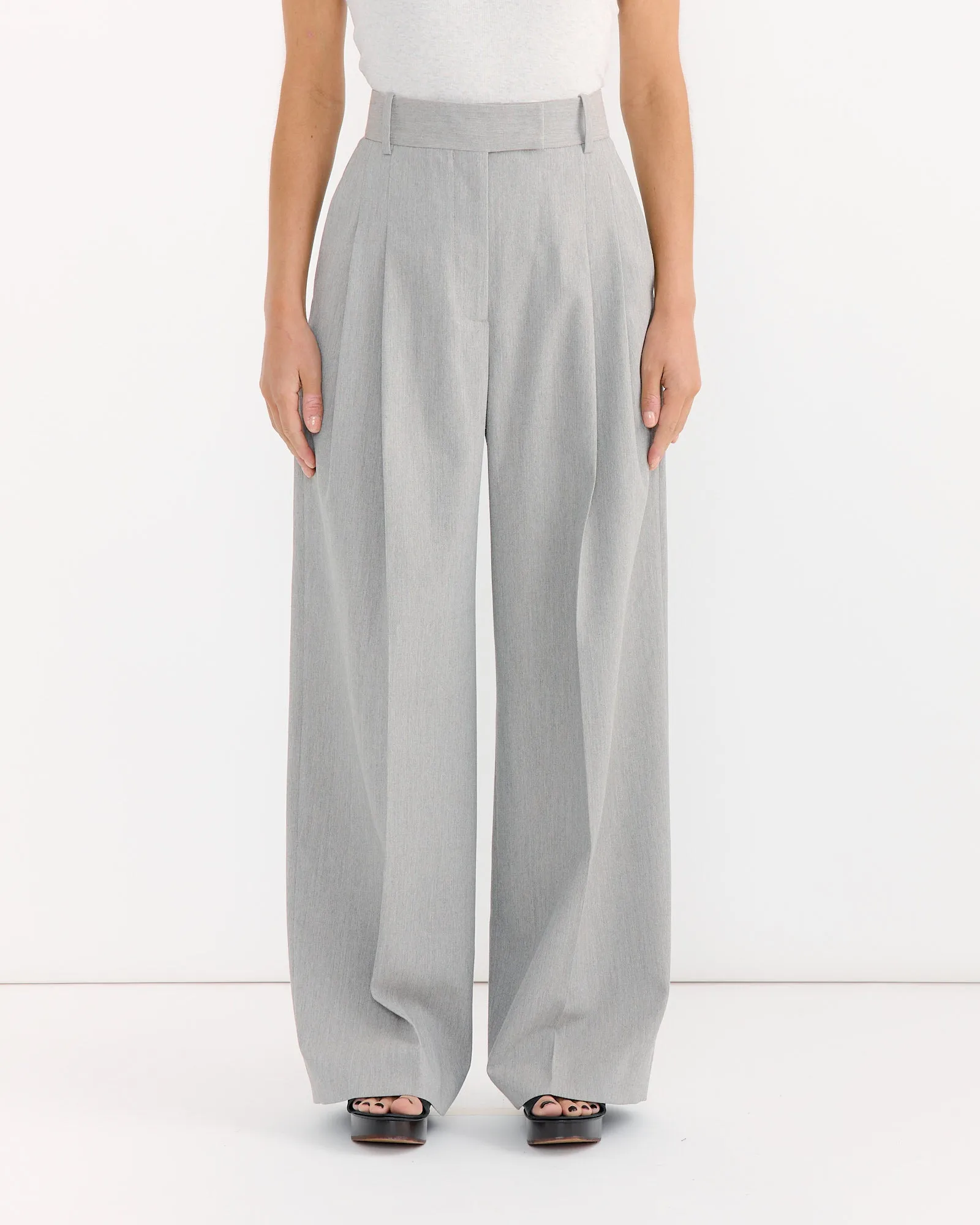 Cymbaria Pant in Grey Brown Melange sold by Mohawk General Store