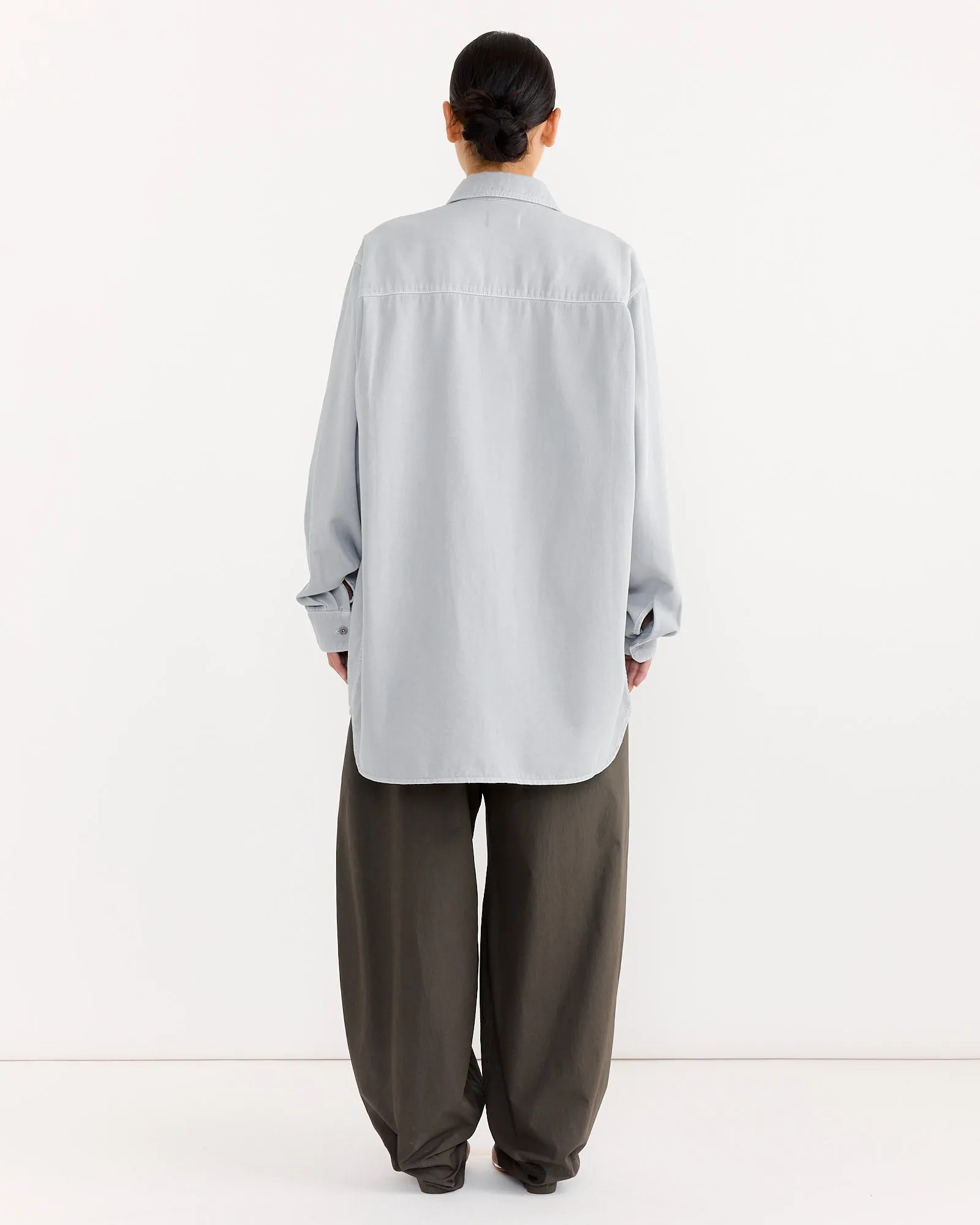Relaxed Shirt in Snowy Blue Grey sold by Mohawk General Store product image thumbnail 2