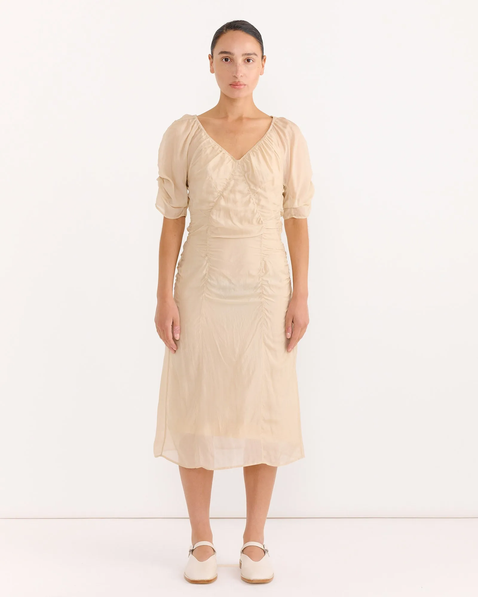 Midi Dress in Powder Blush sold by Mohawk General Store