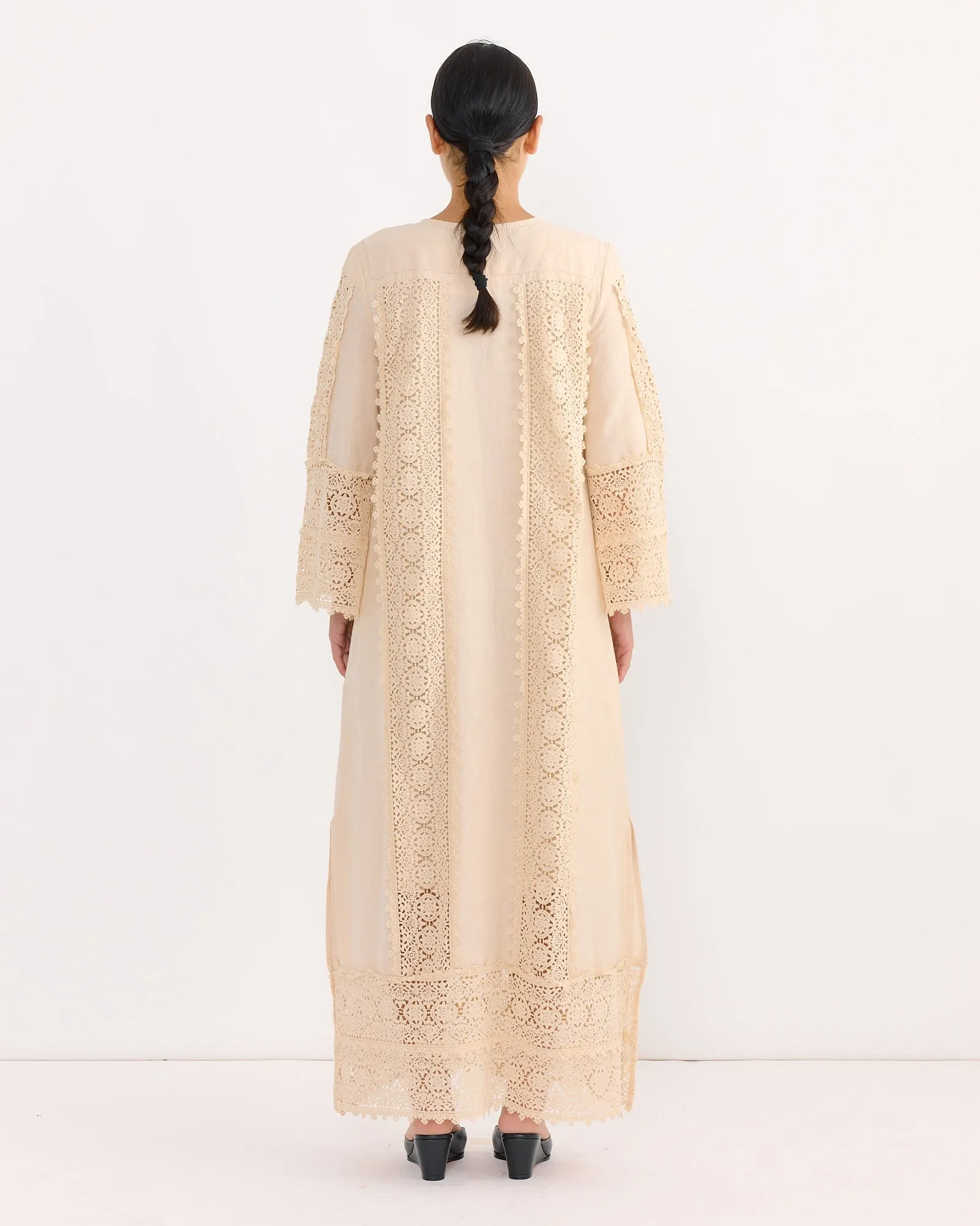 Delane Dress in Soft White sold by Mohawk General Store product image thumbnail 3