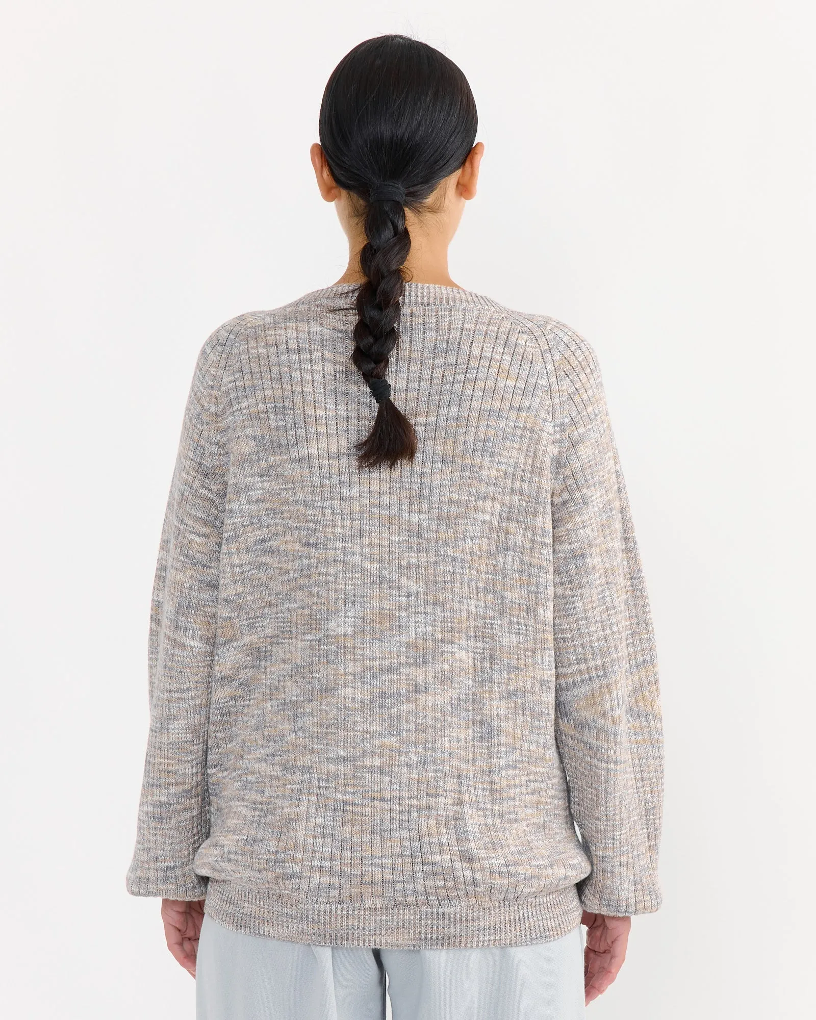 Soar Cardigan in Grey Melange sold by Mohawk General Store product image thumbnail 3