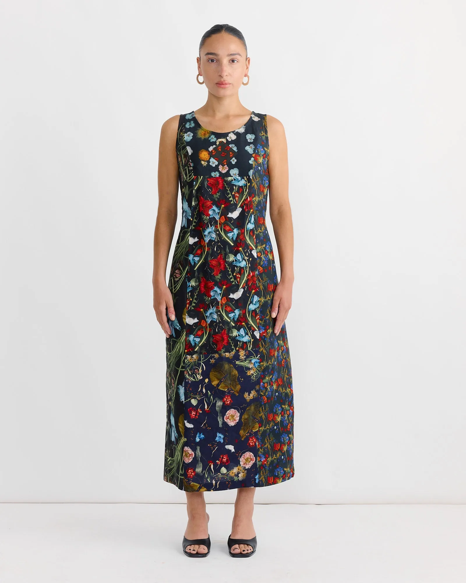 Dress in Print Z/Flower Mix Dark sold by Mohawk General Store product image thumbnail 2