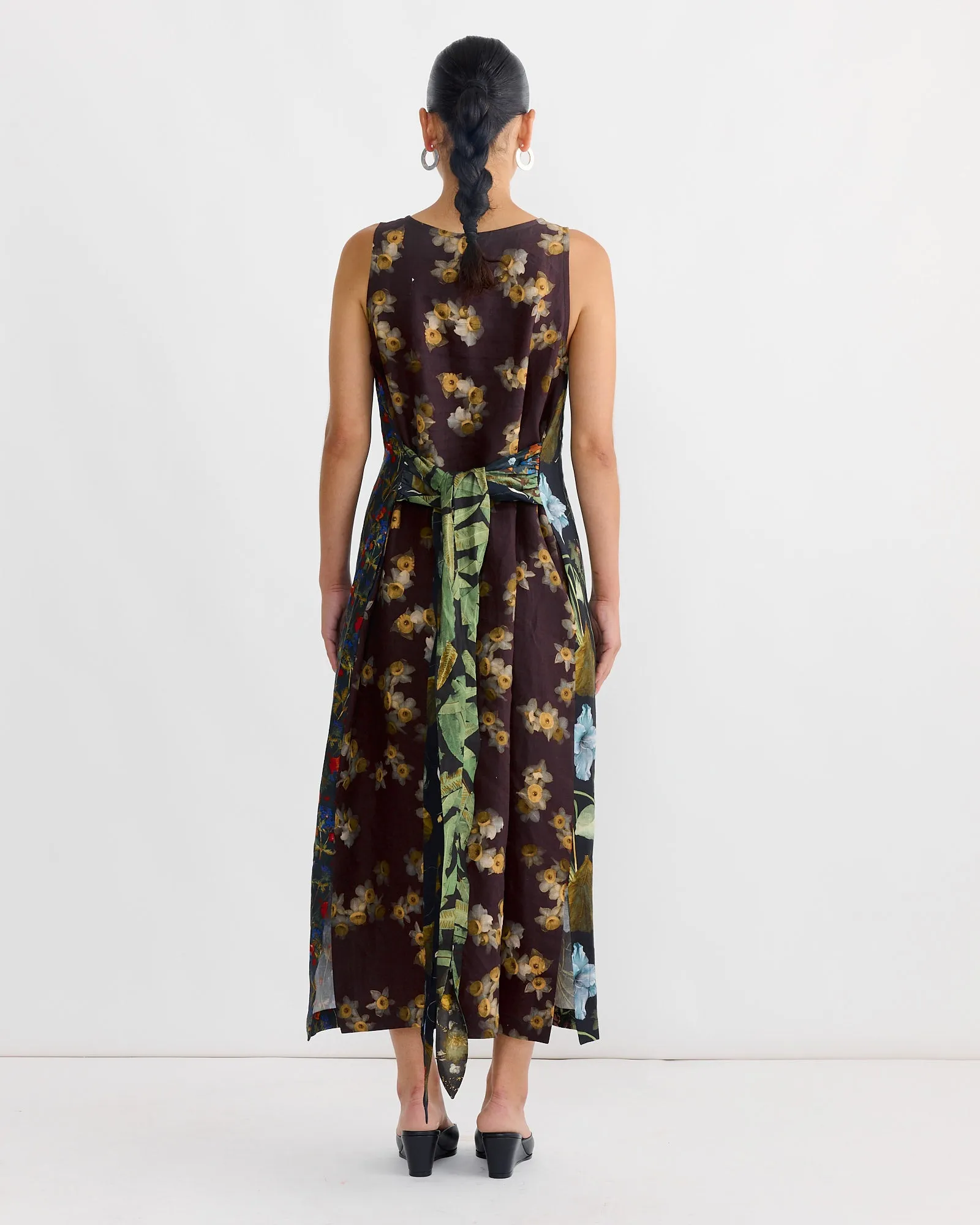 Dress in Print Z/Flower Mix Dark sold by Mohawk General Store product image thumbnail 4