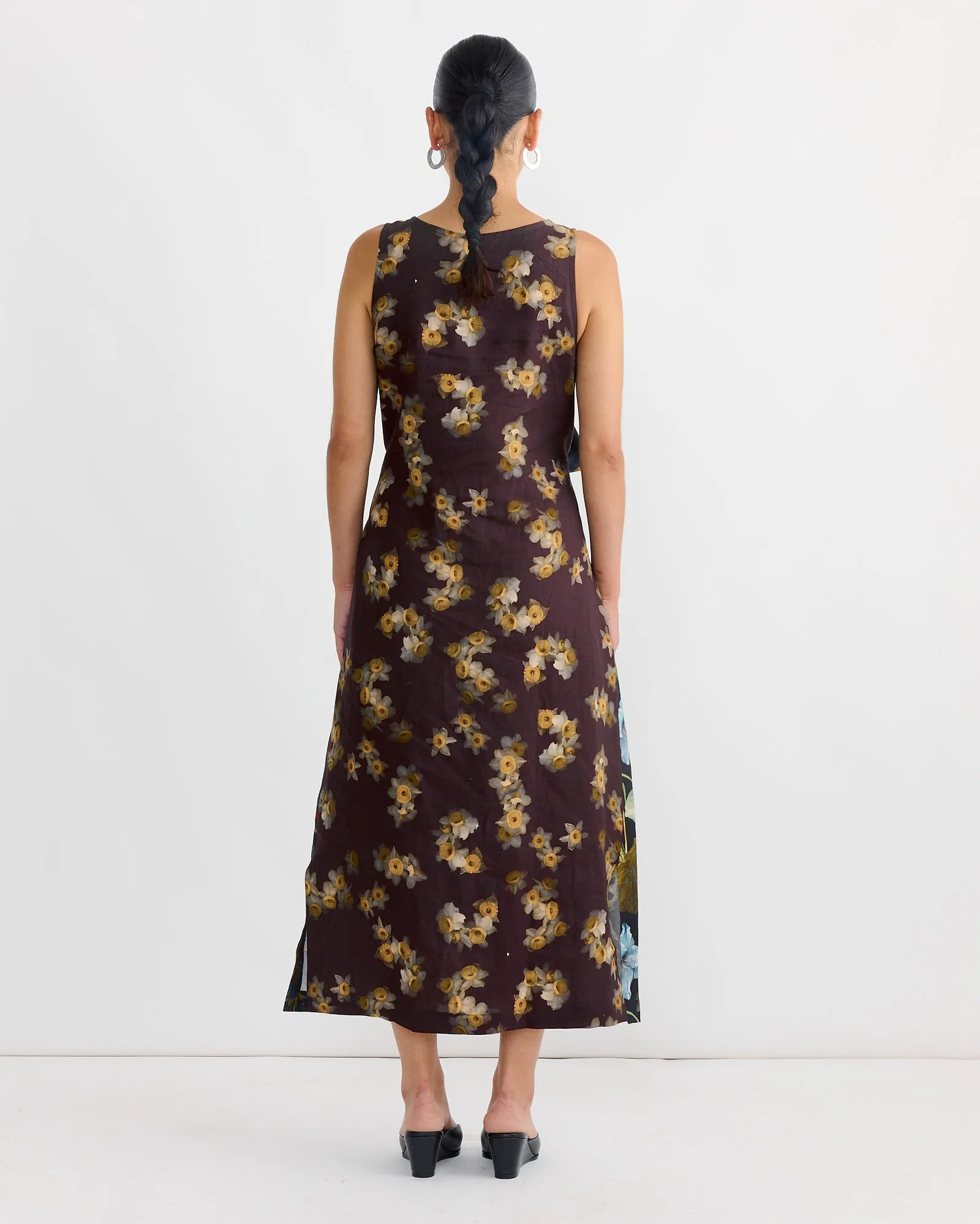 Dress in Print Z/Flower Mix Dark sold by Mohawk General Store product image thumbnail 3