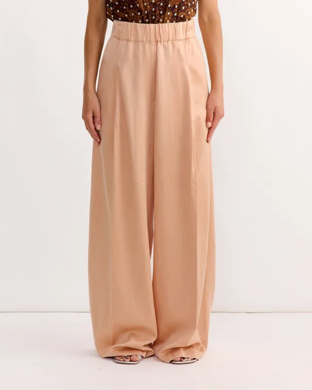 Elasticated Pants in Peach sold by Mohawk General Store
