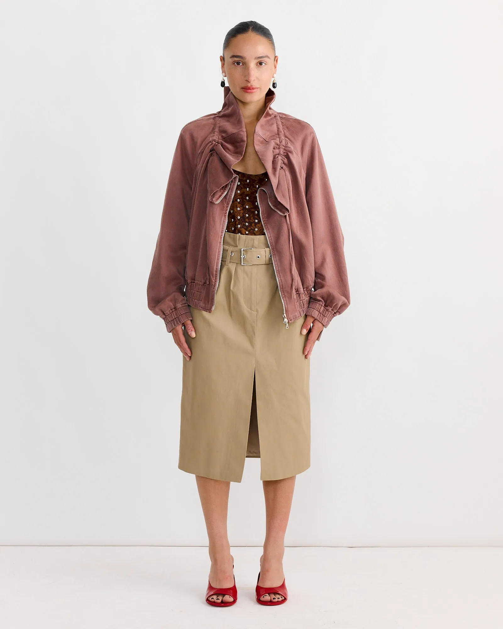Cocoon Blouson in Taupe sold by Mohawk General Store product image thumbnail 2