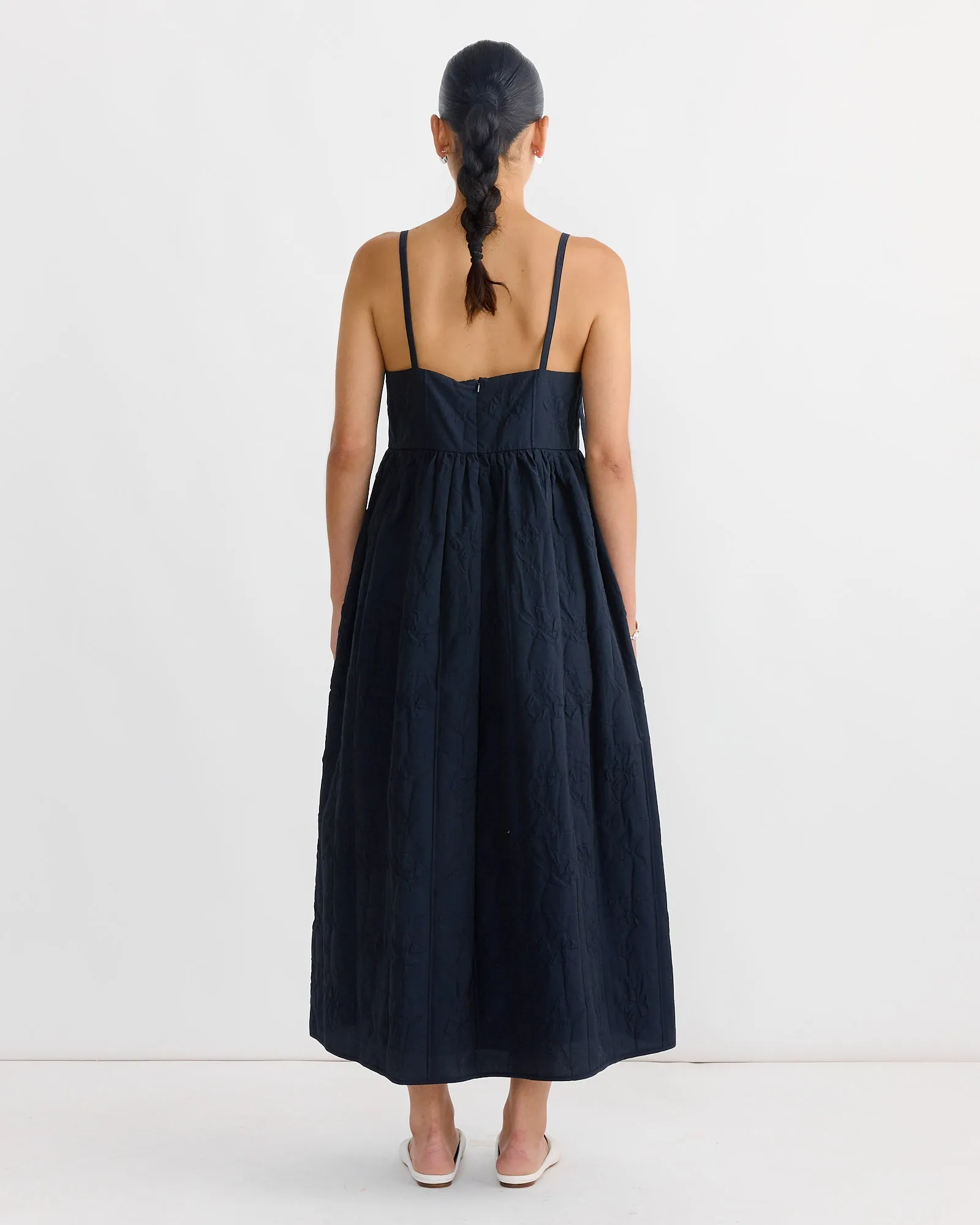Ambra Dress in Navy sold by Mohawk General Store product image thumbnail 2