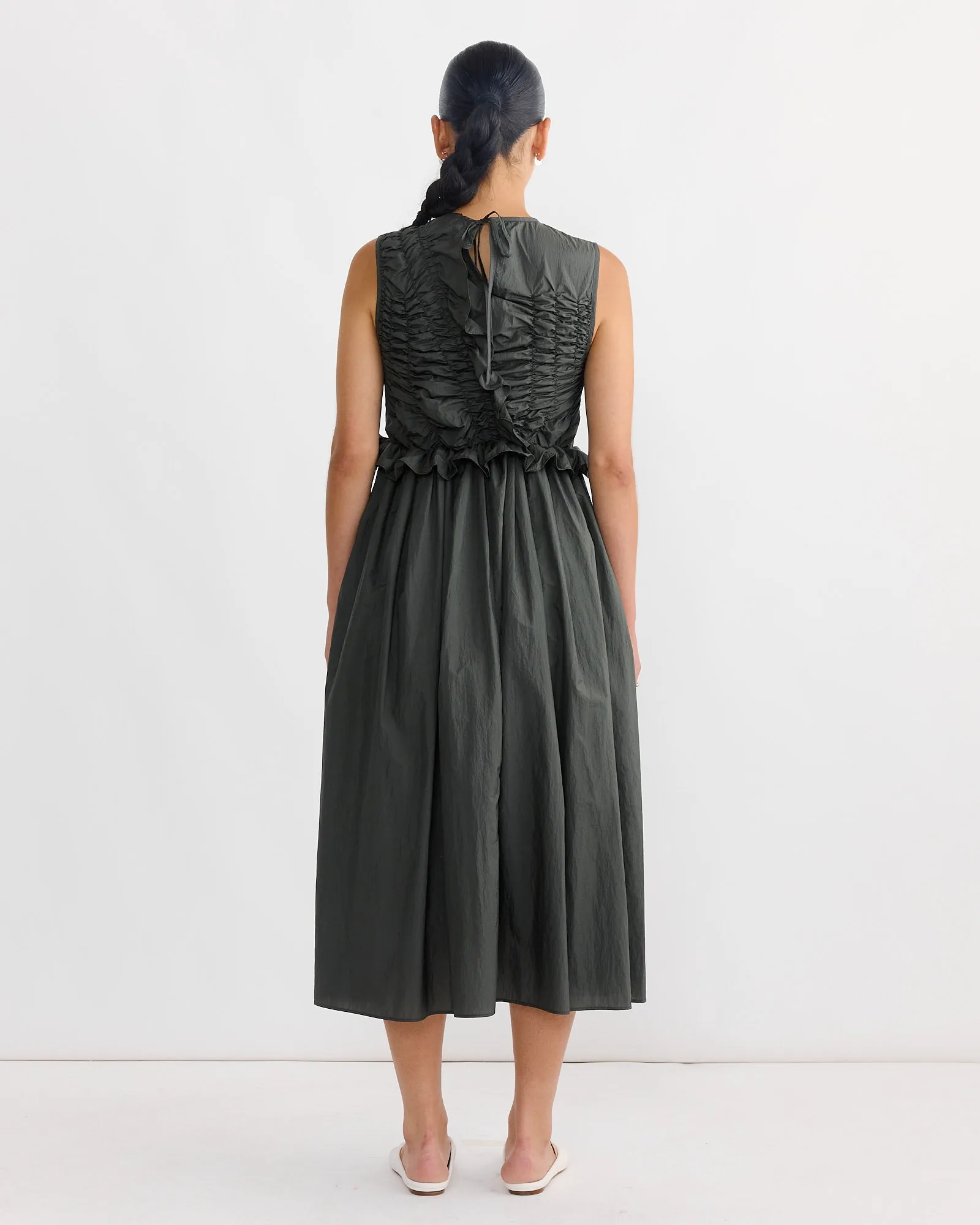 Ole Dress in Pine Green sold by Mohawk General Store product image thumbnail 2