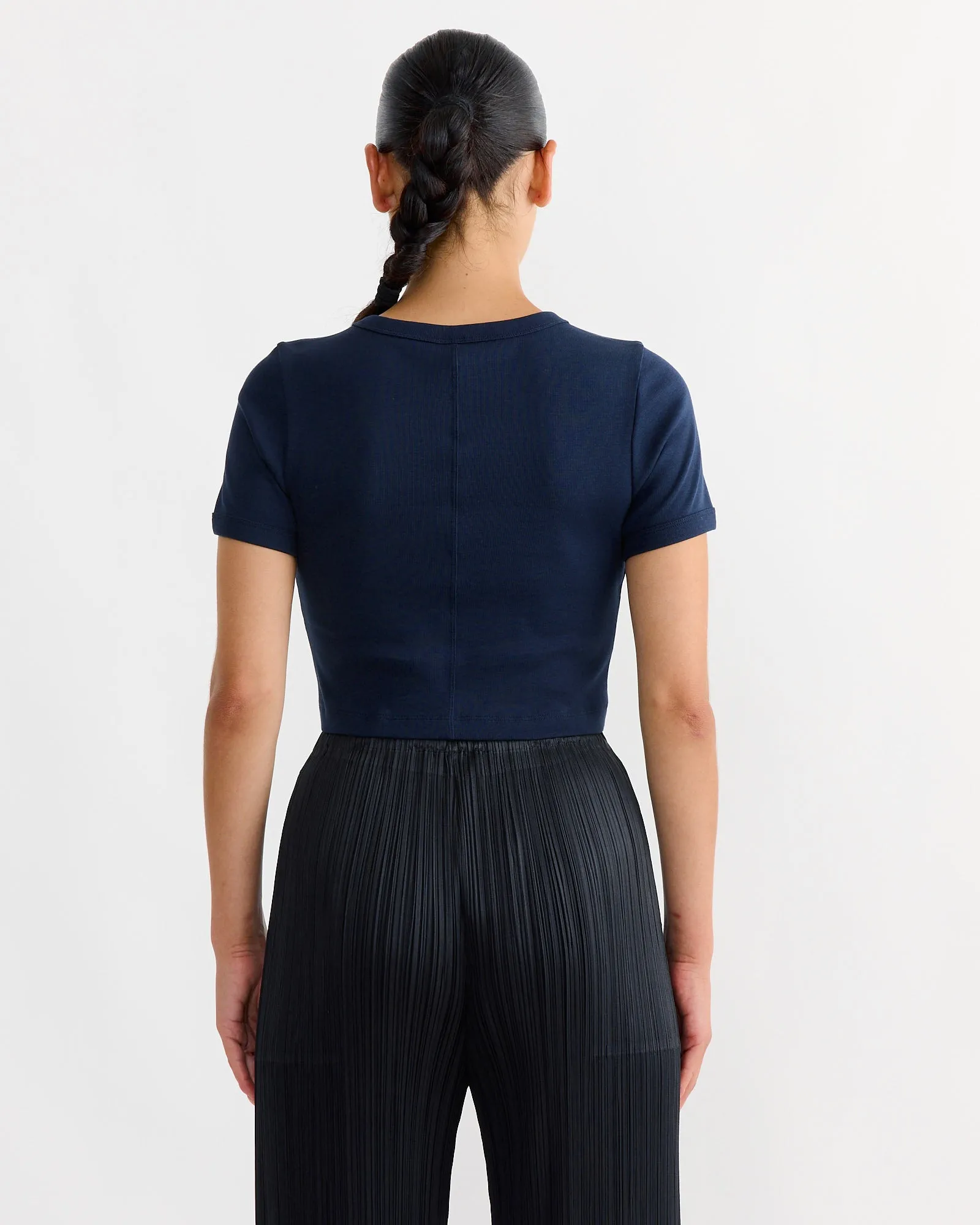 Car Crop Tee in Navy sold by Mohawk General Store product image thumbnail 2