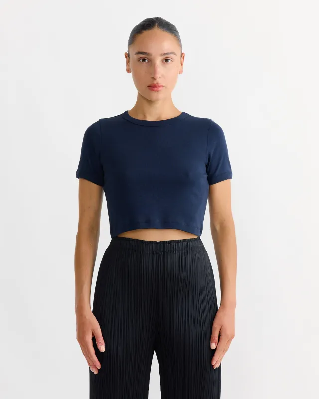 Car Crop Tee in Navy sold by Mohawk General Store