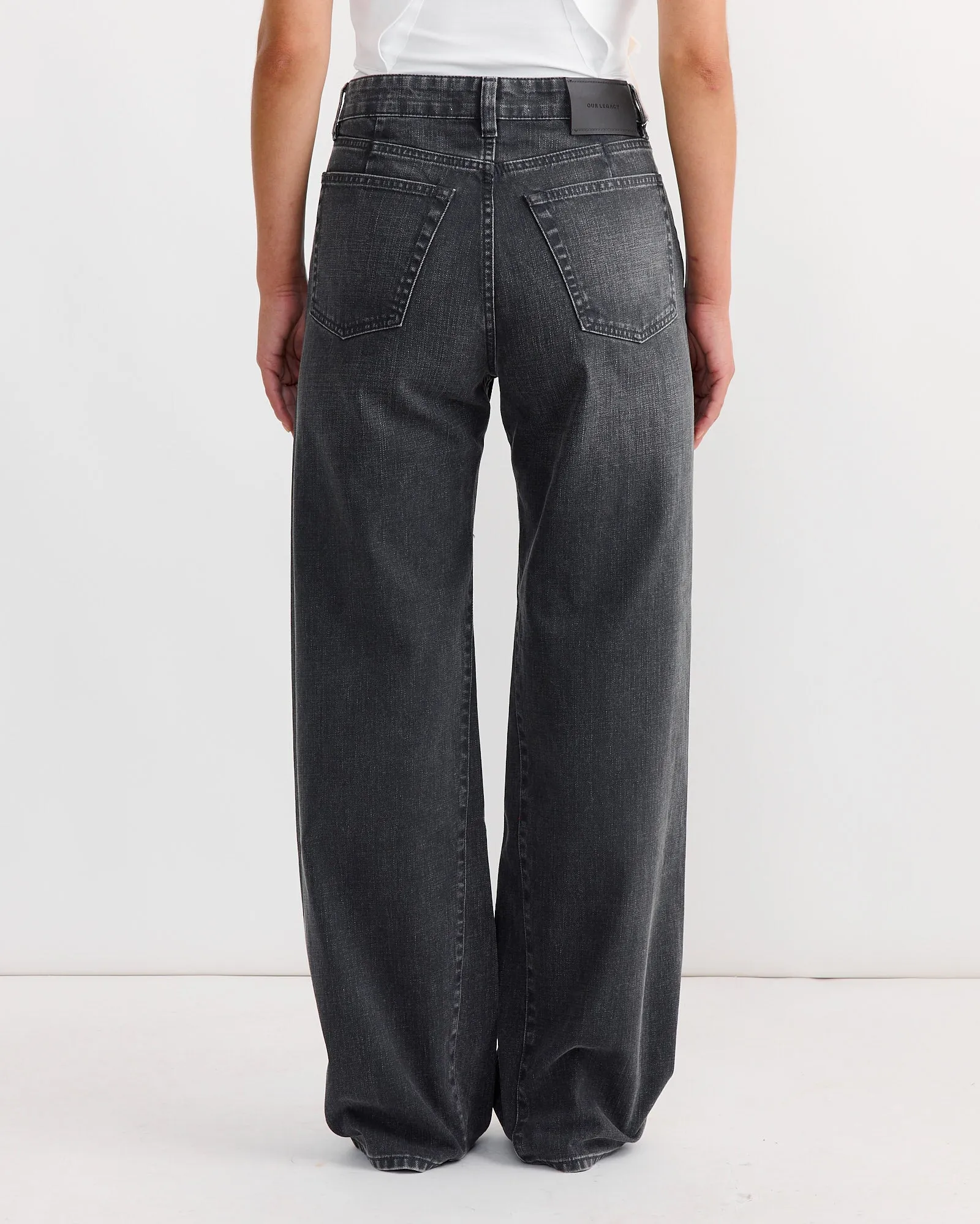 Treble Cut Jean in Black Coated Wash sold by Mohawk General Store product image thumbnail 2