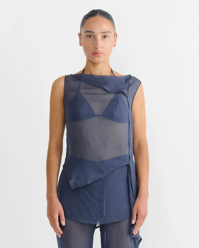 Sato Top in Navy sold by Mohawk General Store