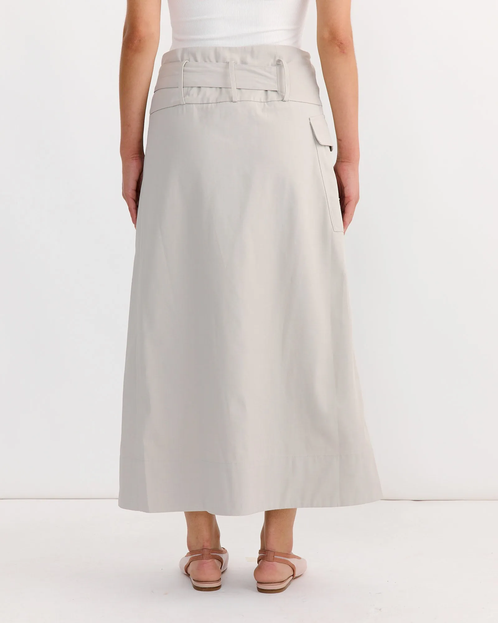 Utility Wrap Skirt in Creme sold by Mohawk General Store product image thumbnail 2