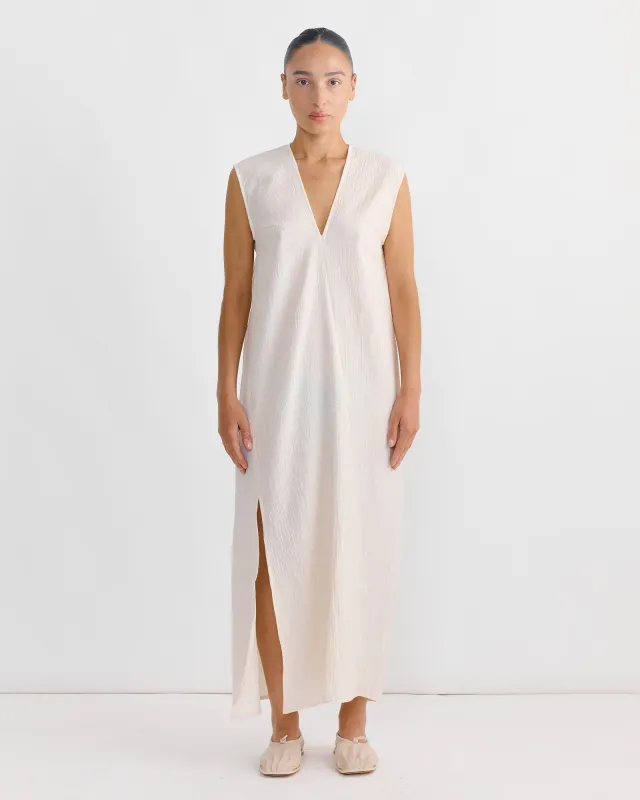 Lise Dress in Milk sold by Mohawk General Store