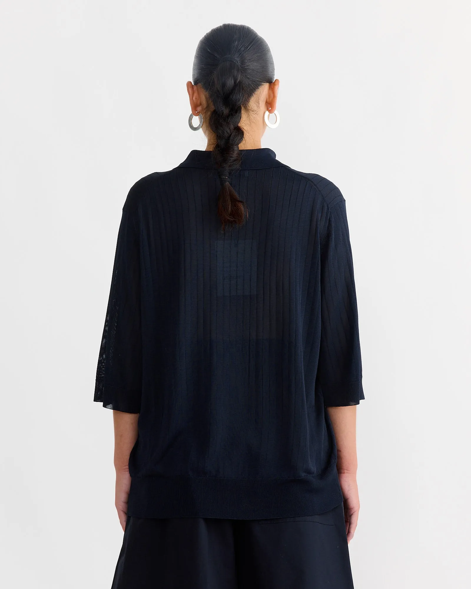 Lordi Polo in Darkest Navy sold by Mohawk General Store product image thumbnail 3