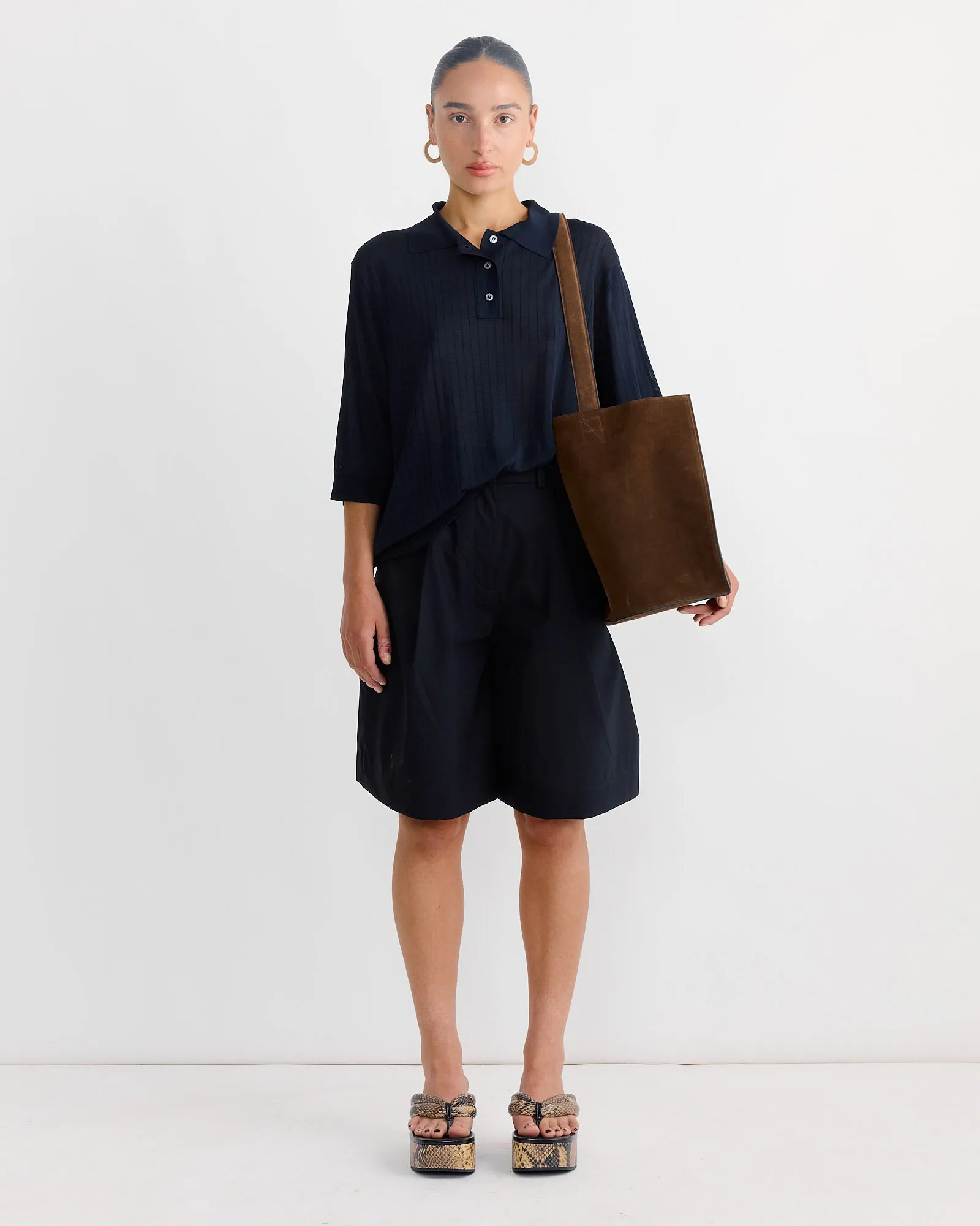 Lordi Polo in Darkest Navy sold by Mohawk General Store product image thumbnail 2