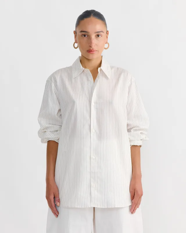 View Shirt in Ecru/Black sold by Mohawk General Store