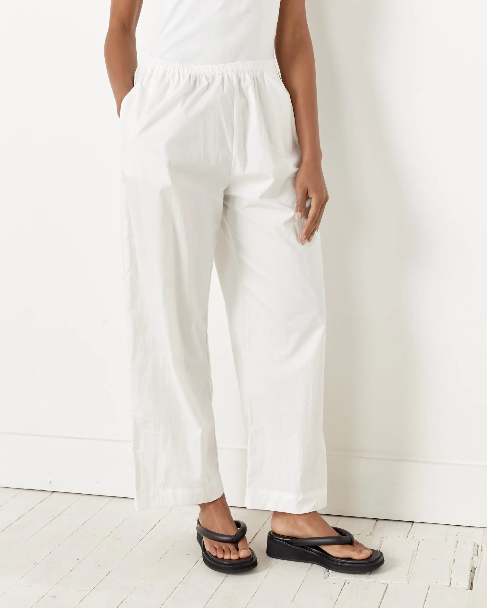 Ease Trousers in White sold by Mohawk General Store product image thumbnail 3