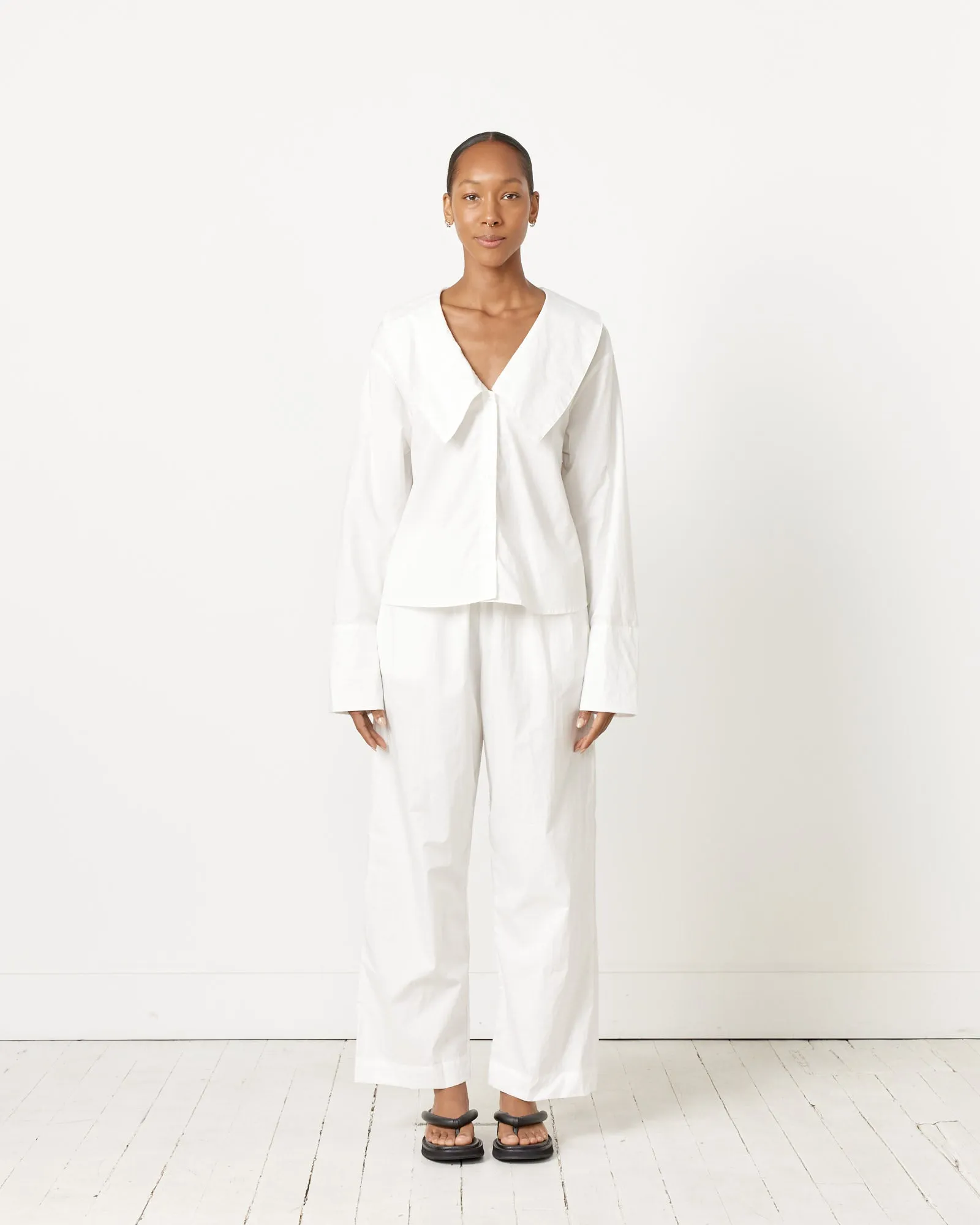 Ease Trousers in White sold by Mohawk General Store product image thumbnail 2