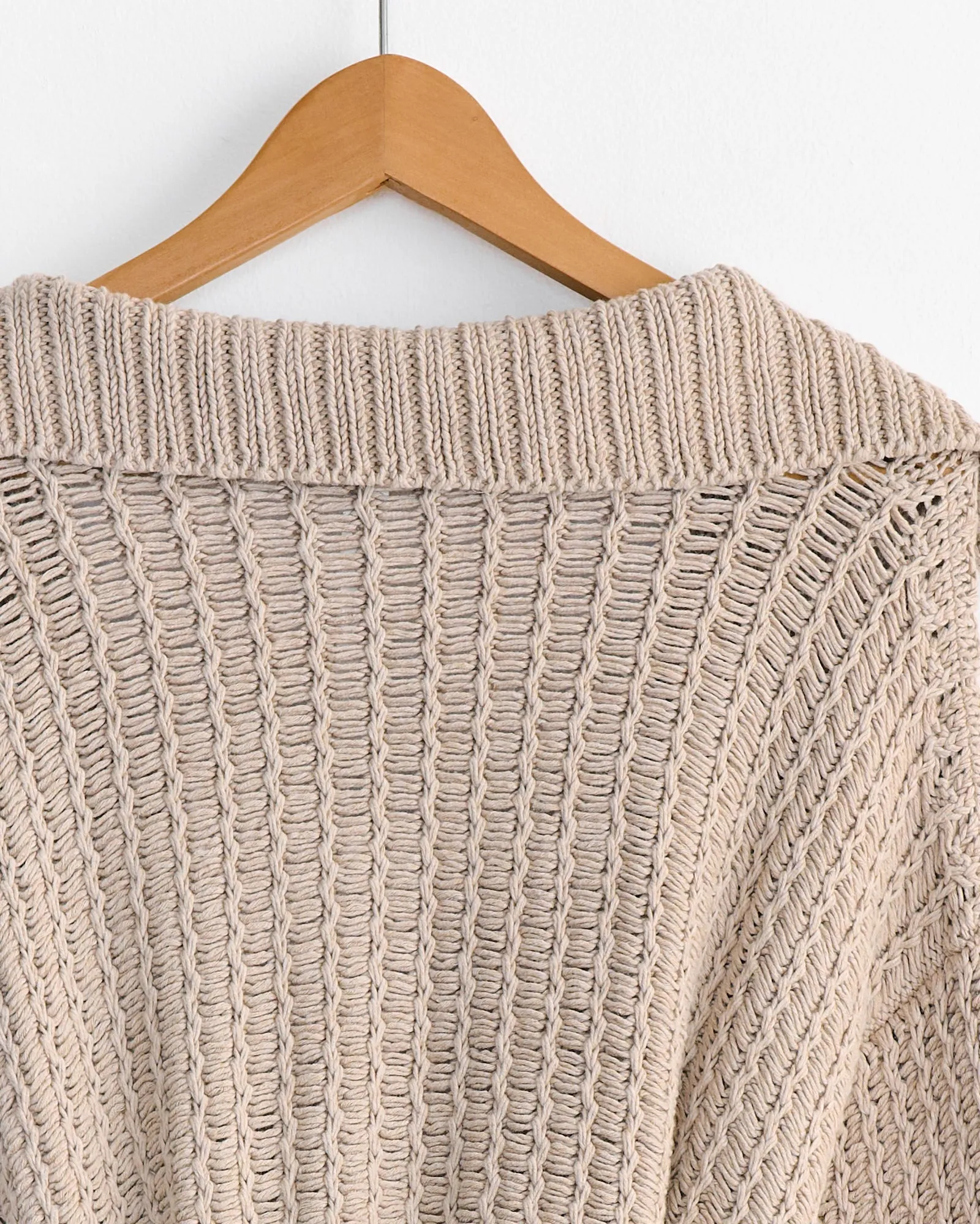 Rack Cardigan in Sisal sold by Mohawk General Store product image thumbnail 3