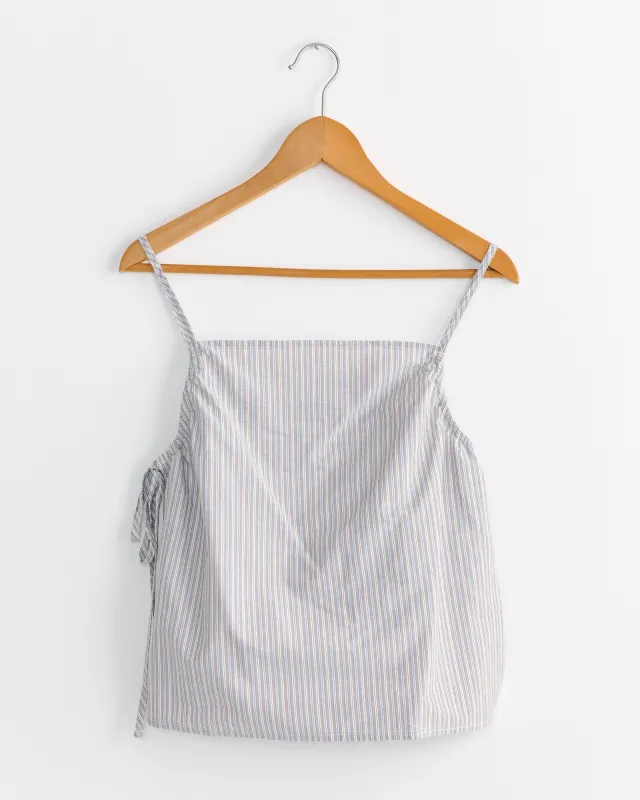 Gathered Top in Seas Stripe sold by Mohawk General Store