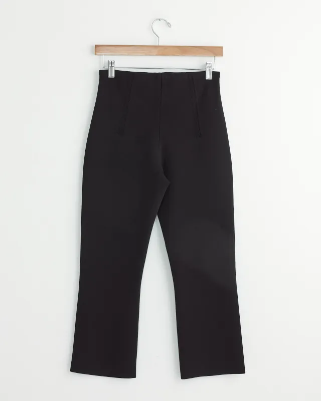 Knit Capri Pant in Black sold by Mohawk General Store