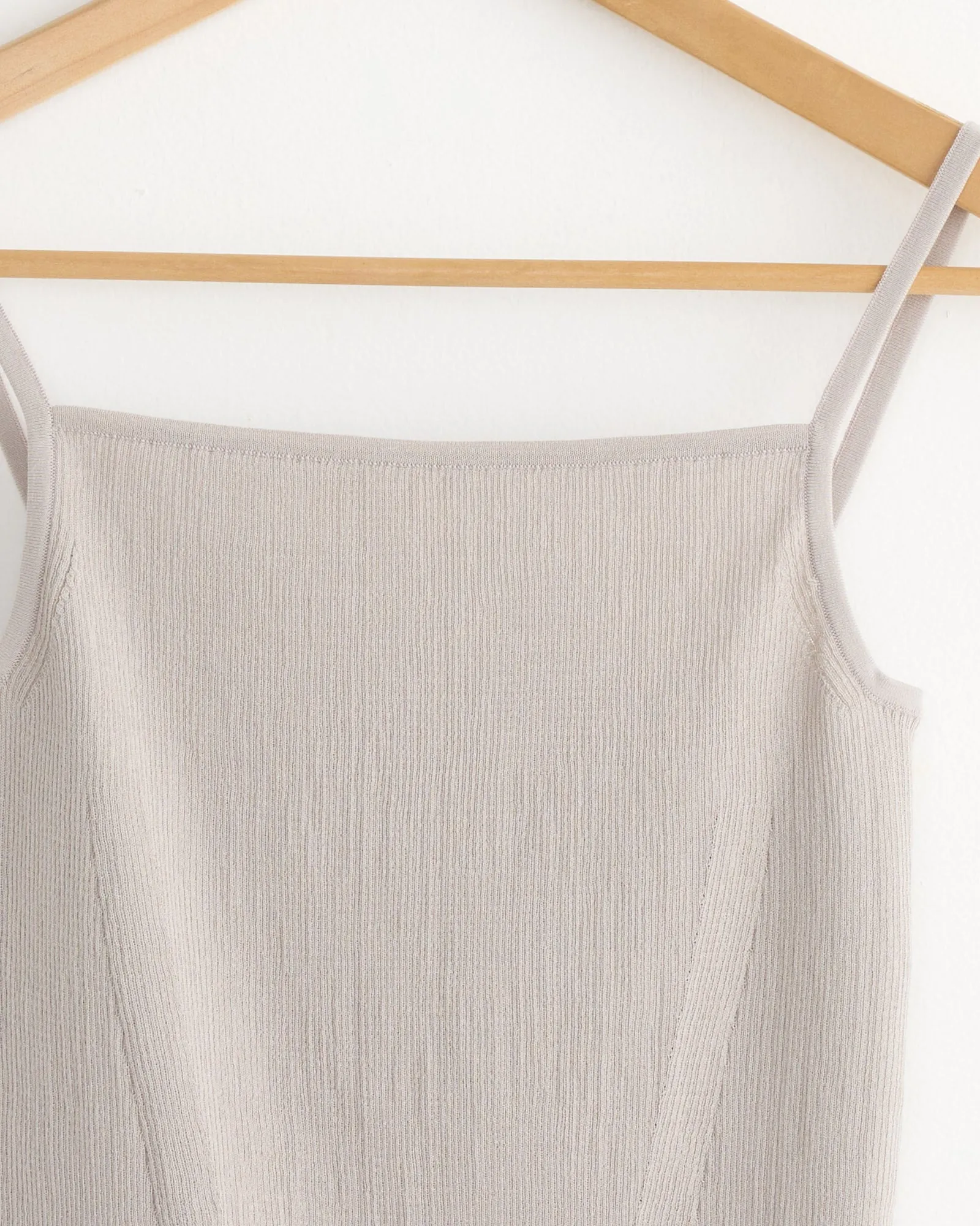 Knit Sleeveless Top in Grey sold by Mohawk General Store product image thumbnail 2