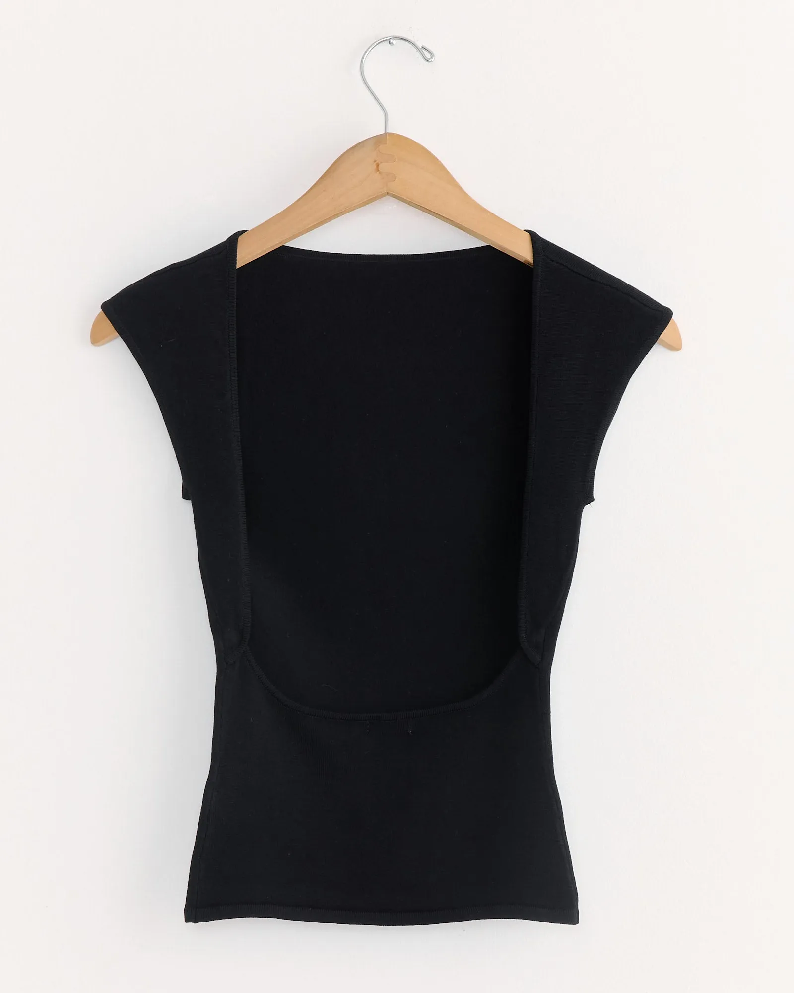 Sculpted Ballet Knit Top in Black sold by Mohawk General Store product image thumbnail 3