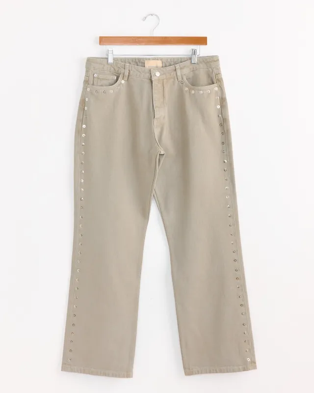 Crowd Pants in Grey sold by Mohawk General Store