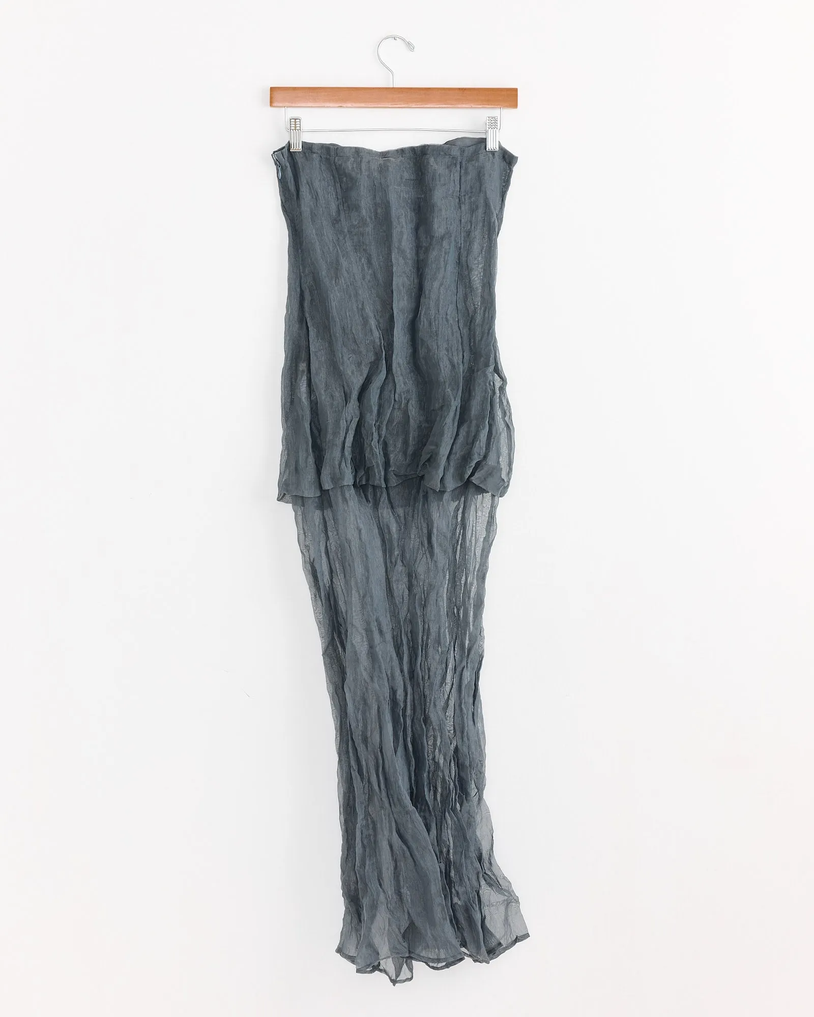 Mansino Dress in Dark Grey sold by Mohawk General Store product image thumbnail 2