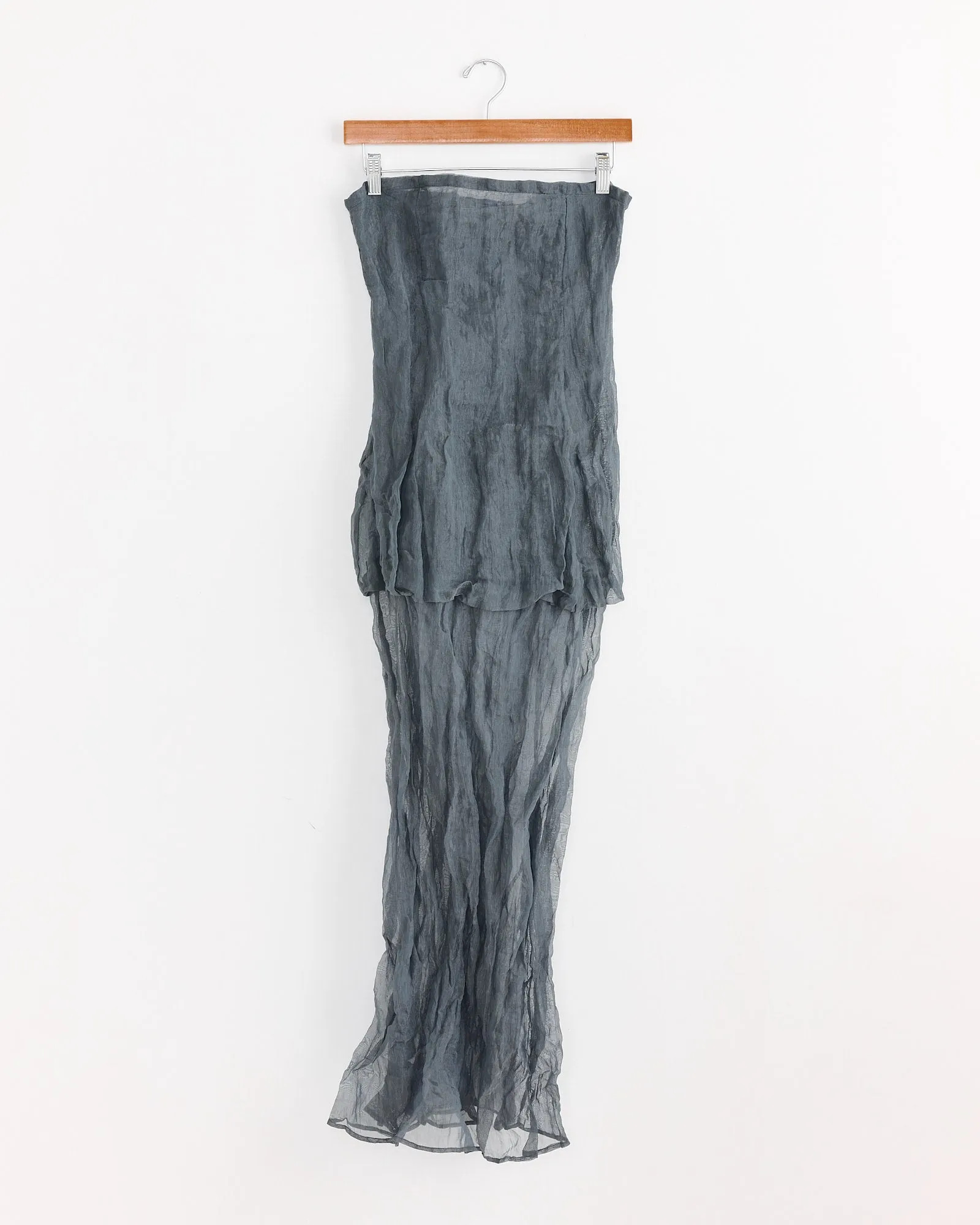 Mansino Dress in Dark Grey sold by Mohawk General Store