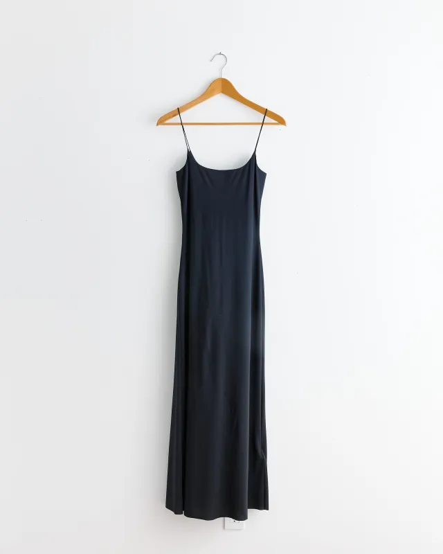 Maxi Slip Dress in Black sold by Mohawk General Store