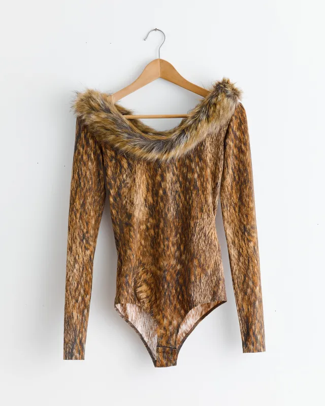 Bodysuit in Brown sold by Mohawk General Store