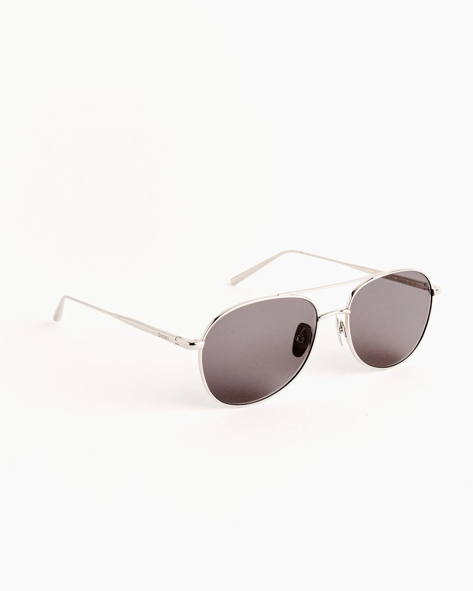 Pilot Sunglasses in Silver Grey sold by Mohawk General Store product image thumbnail 2