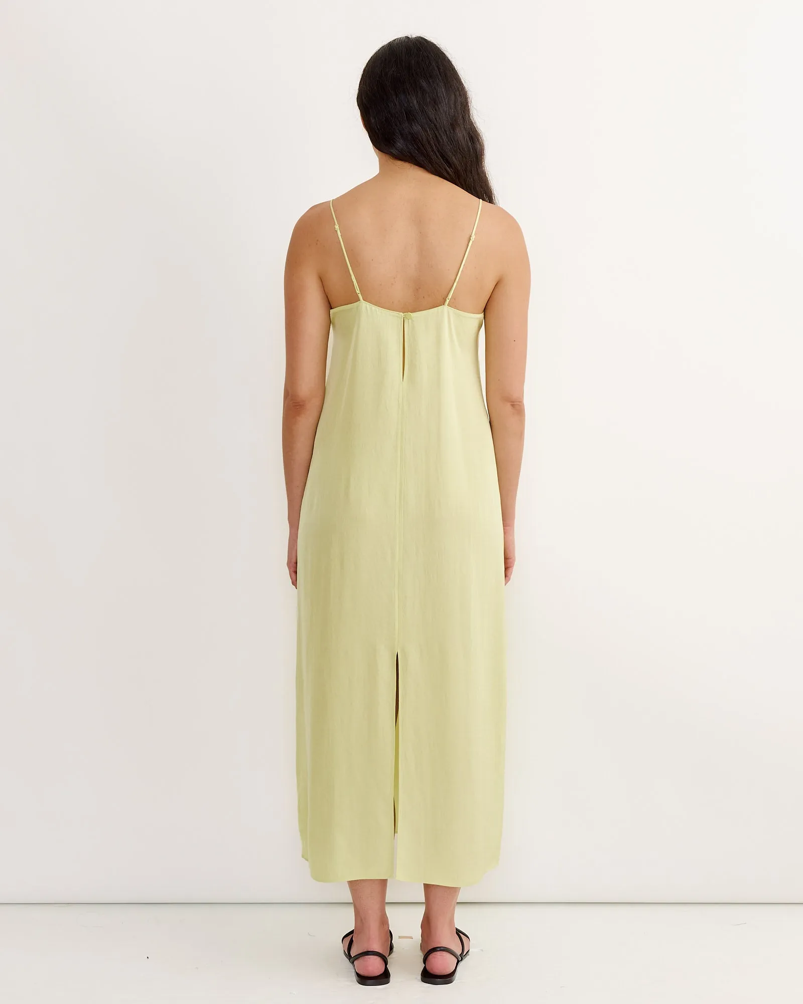 The Slip Dress in Celery sold by Mohawk General Store product image thumbnail 2