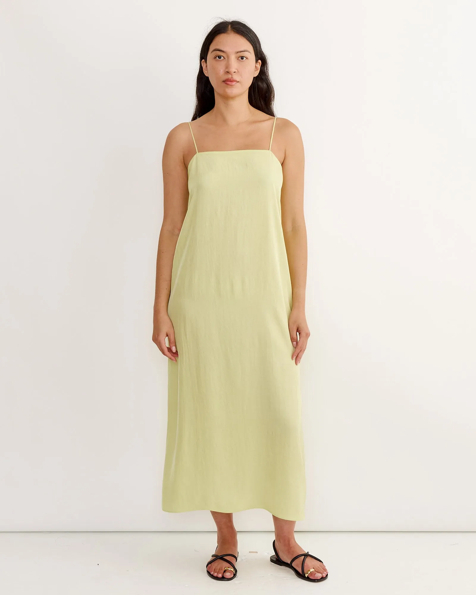 The Slip Dress in Celery sold by Mohawk General Store