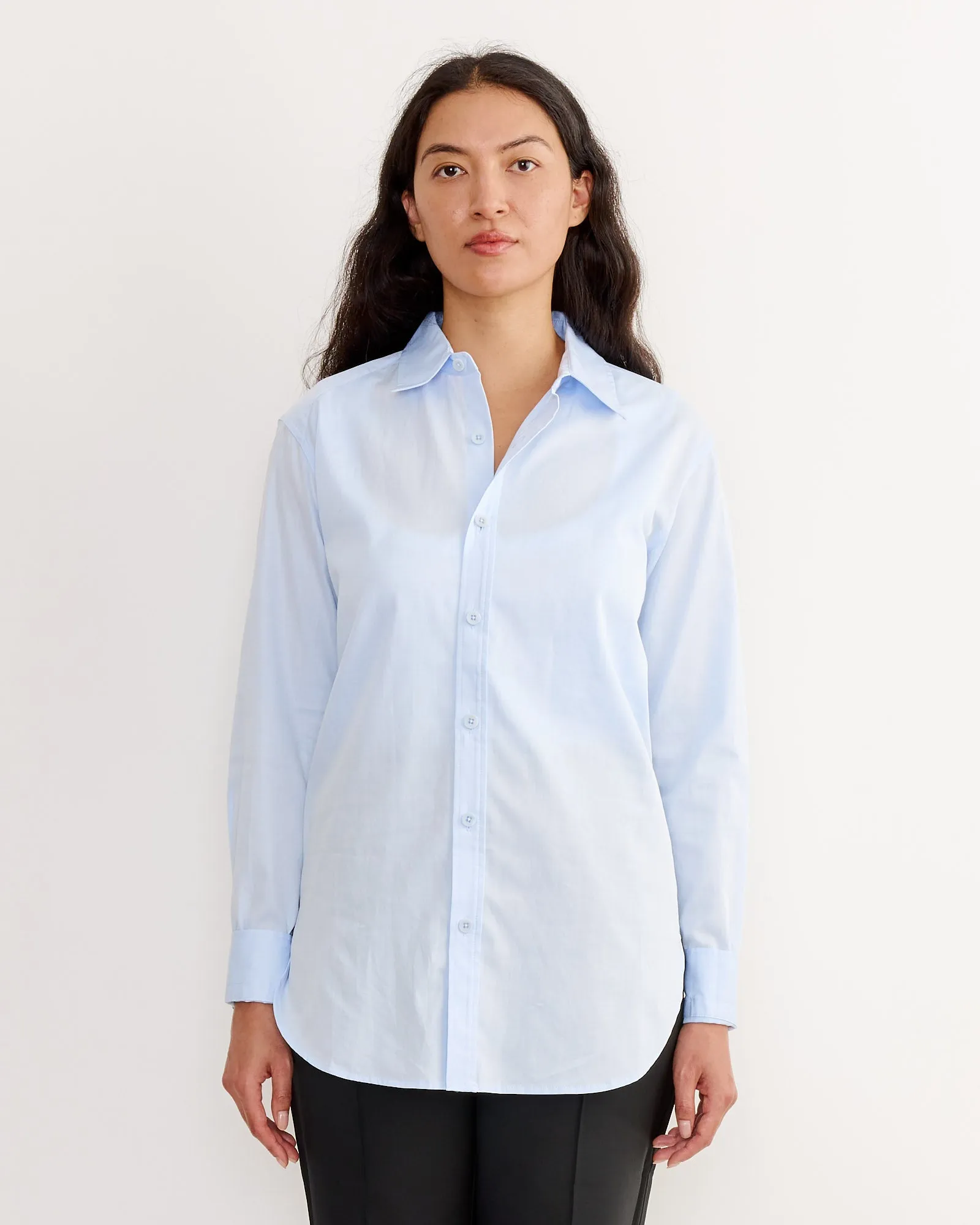 Shirting Charlie Mens Slim Shirt in Blue sold by Mohawk General Store