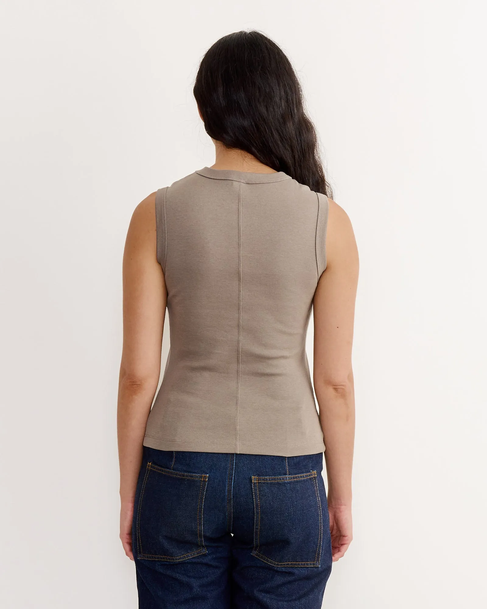 Esme Tank in Mushroom sold by Mohawk General Store product image thumbnail 2