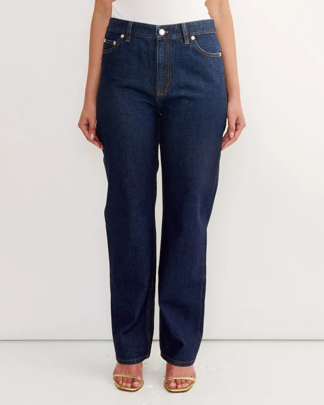 5 Pocket Alec Jean in Dark Denim sold by Mohawk General Store