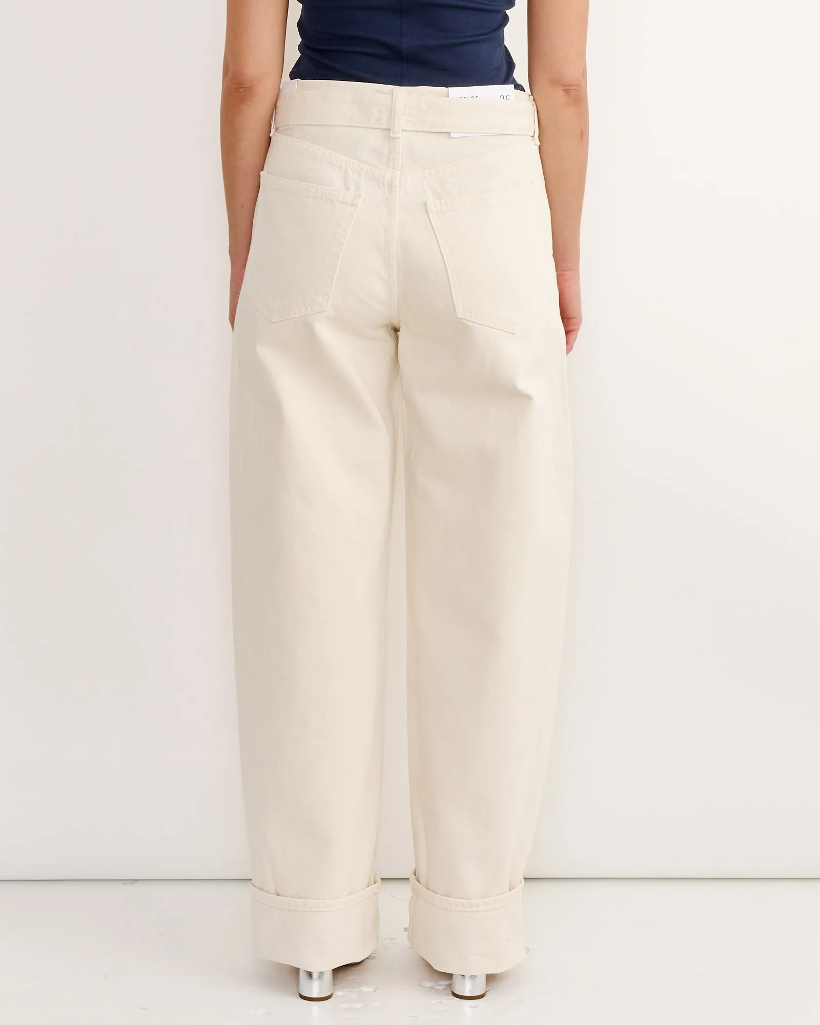 Cuffed Taper Jean in Brown Rice sold by Mohawk General Store product image thumbnail 2