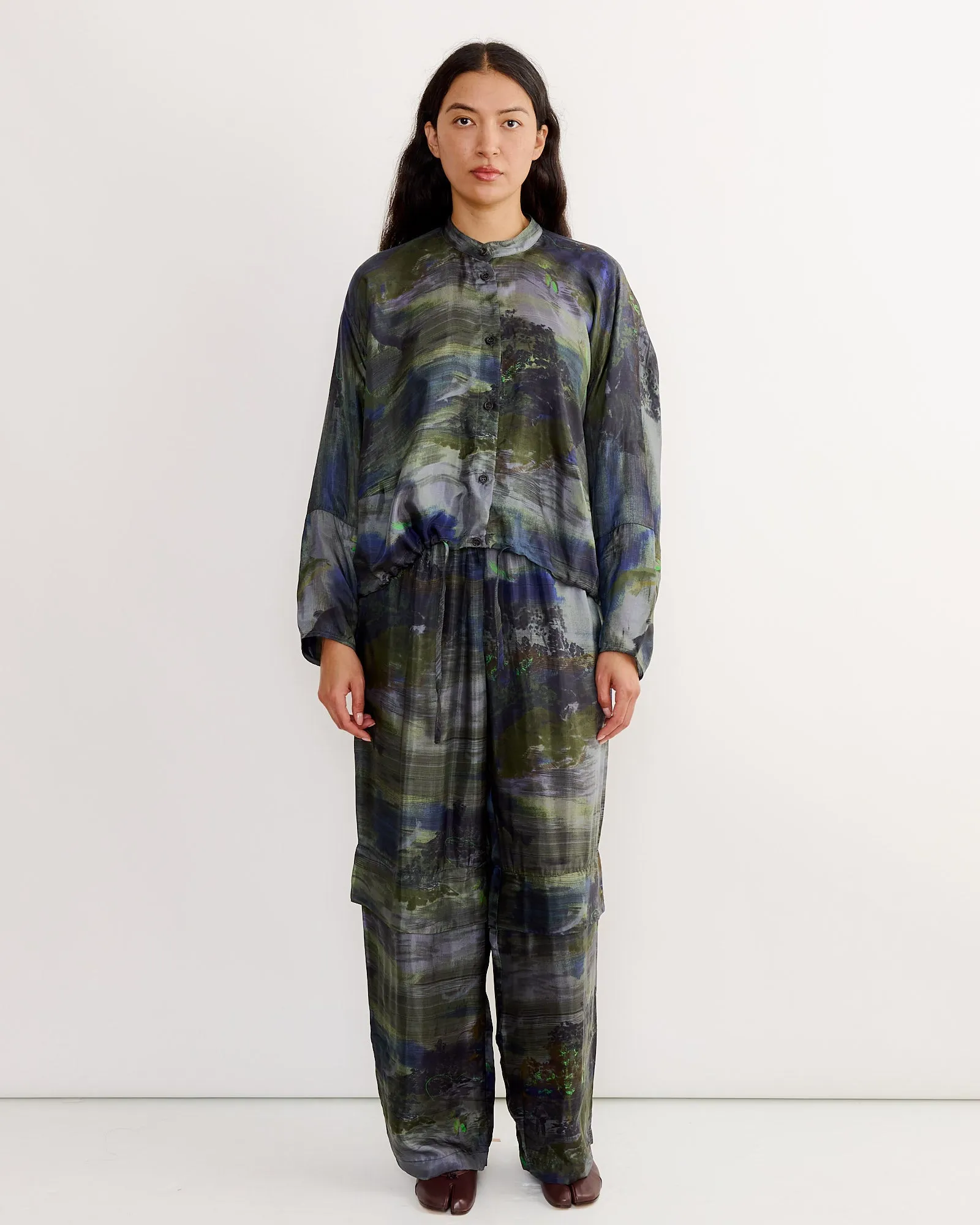 Flat Shirt in Fishes Light sold by Mohawk General Store product image thumbnail 2