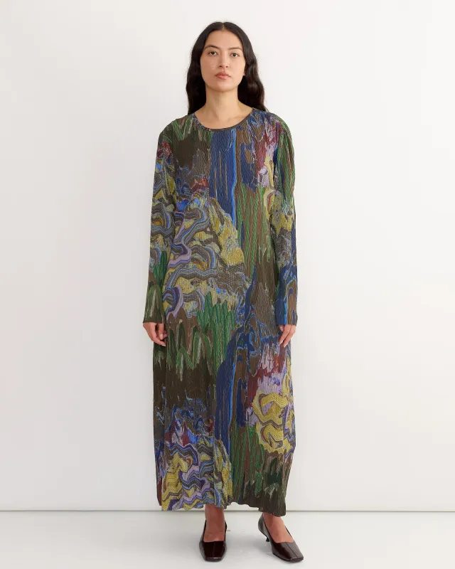 O Dress in Graphic Slopes Dark sold by Mohawk General Store