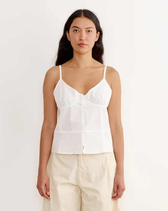 Seam Top in White sold by Mohawk General Store